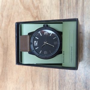 men's aviator mesh strap watch goodfellow & co ™ gunmetal